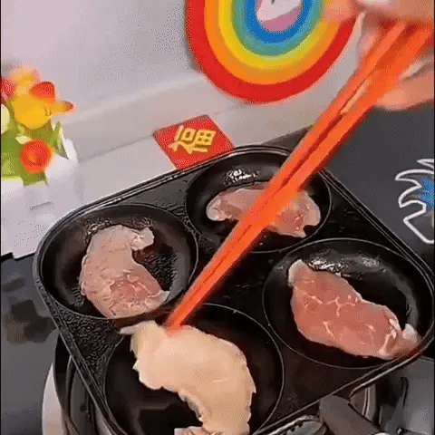 Sartén Antiadherente 4 en 1: Cocina Rápida y Saludable