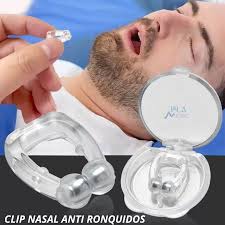 Clip Nasal de Silicona Magnético Anti-Ronquido