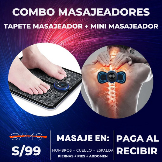 Combo de Masajeadores Revitalizantes // Alivio Total